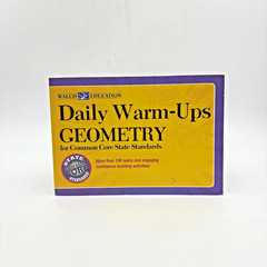 Daily Warm-Ups Geometry – 150+ CCSS Activities, Walch Education (2012, PB)