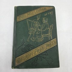 1881 The Household May Perrin Goff Detroit Free Press Victorian Decorative Gilt