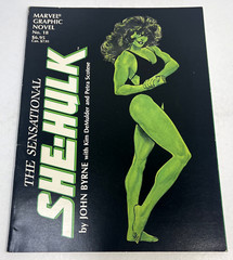 The Sensational She-Hulk (1985, Marvel Graphic Novel No. 18) By John Byrne