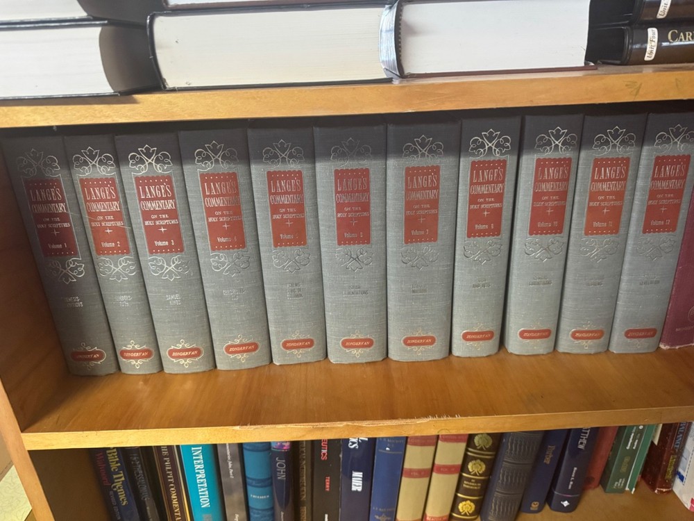 Lange’s Commentary on the Holy Scriptures Volume 1-10