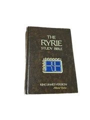 The Ryrie Study Bible King James Version 1978 Moody Press Maps HC KJV