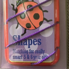KLUTZ Wraps : Kindergarten – Math “Shapes” – Matching for 5 & 6 Year Olds ~ NIP
