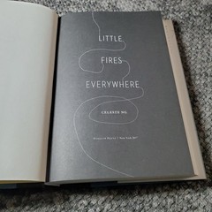 Little Fires Everywhere Celeste Ng 2017 Hardcover Fiction Penguin Press