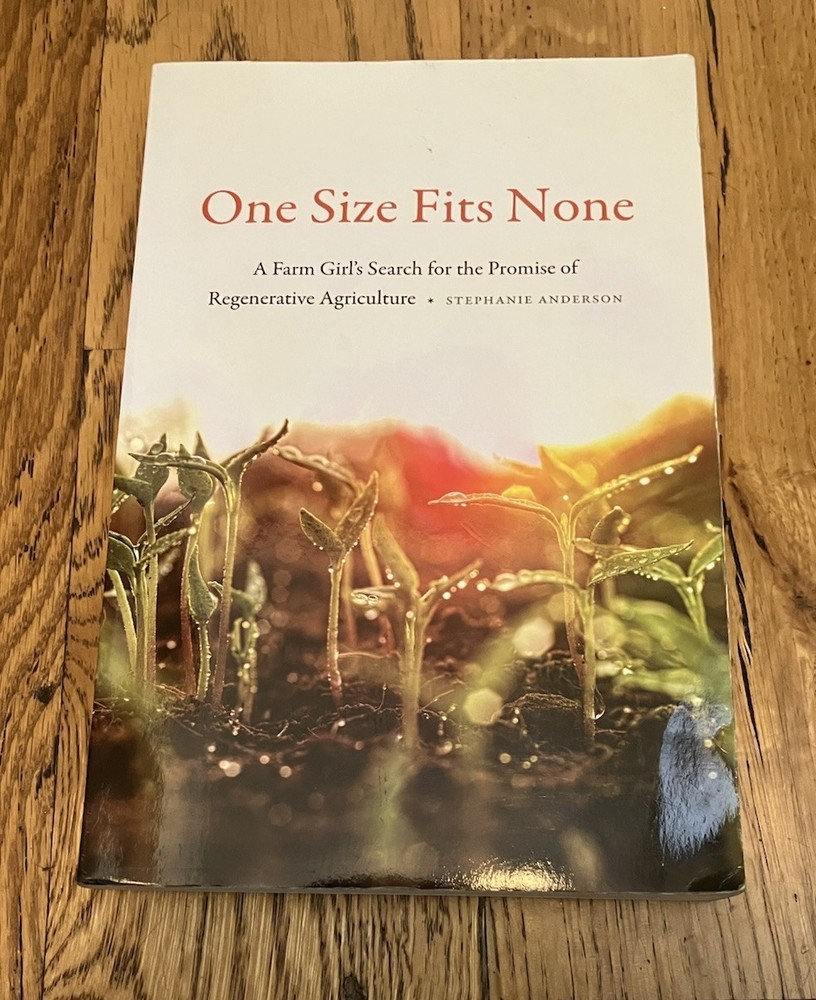 One Size Fits None A Farm Girl’s Search Signed Copy Stephanie Anderson Paperback