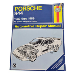 PROSCHE 944 – 1983 THRU 1989 Haynes Repair Manual 80035 – All SOHC Engine Models