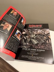 Signed Onrie Kompan Marx Tale Of Survival Graphic Novel TPB Cold War