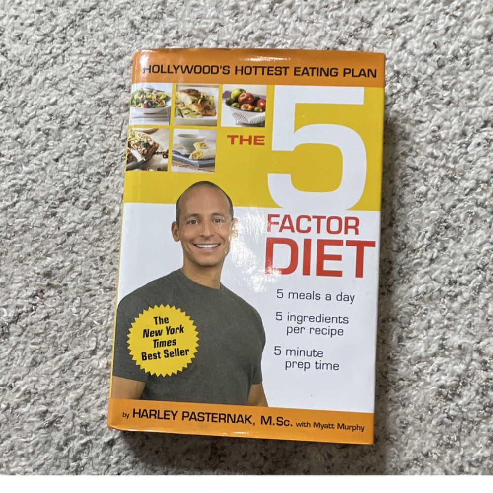 The 5 Factor Diet Harley Pasternak Hardcover G.P. Putnam’s Sons Health 2006