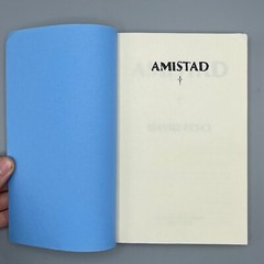 Amistad A Novel- David Pesci- Uncorrected Proof in Very Good Condition