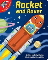Rocket and Rover and All About Rockets 2-in-1 Board Book – PI Kids – GOOD