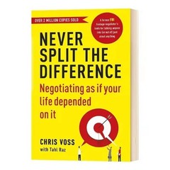 Never Split The Difference By Chris Voss Books it will reach to you in 25-30 day