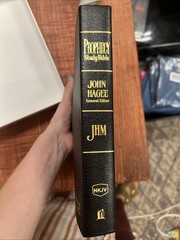 Prophecy Study Bible John Hagee NKJV Black Bonded Leather in Box All The Gospel