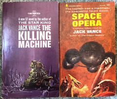 Jack Vance books, The Killing Machine & Space Opera