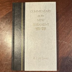 Hendrickson Commentary New Testament R.C.H. Lenski Hardcover Bible