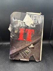 Stephen King IT 1986 True First Edition Hardcover | Rough Shape