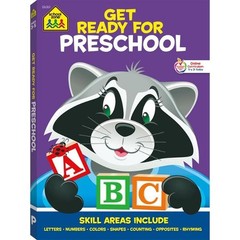 School Zone Get Ready for Preschool Workbook by School Zone (English) Paperback