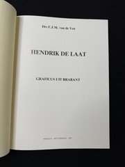 Hendrik de Laat Graficus uit Brabant Van de Ven 1987 Dutch Etching Art Monograph