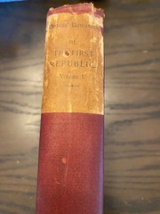 1894 First Republic Volume 1 ~ Limited Edition 817 of 1000