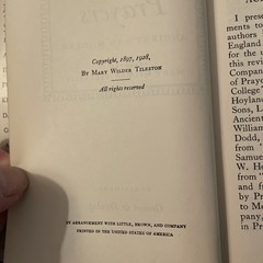Prayers, Ancient and Modern