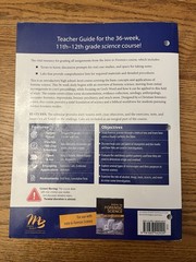 Intro to Forensic Science: From a Biblical Worldview Teacher Guide 11th-12th