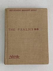 The Modern Reader’s Bible THE PSALMS & LAMENTATIONS 2nd Volume Antique Book 1913