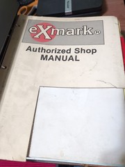 eXMark Tools Parts & Service Manual/Information Binder; HC Acc ~1995