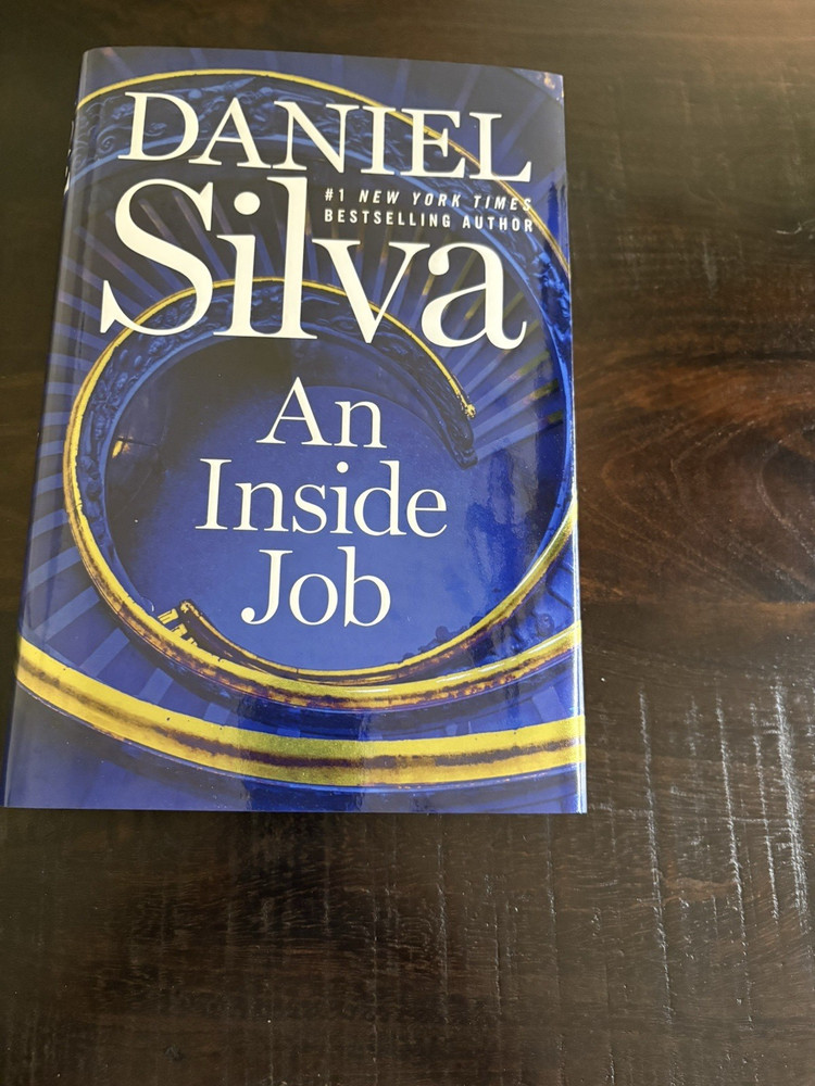 Inside Job : A Novel by Daniel Silva (2025, Hardcover) Autographed by Author