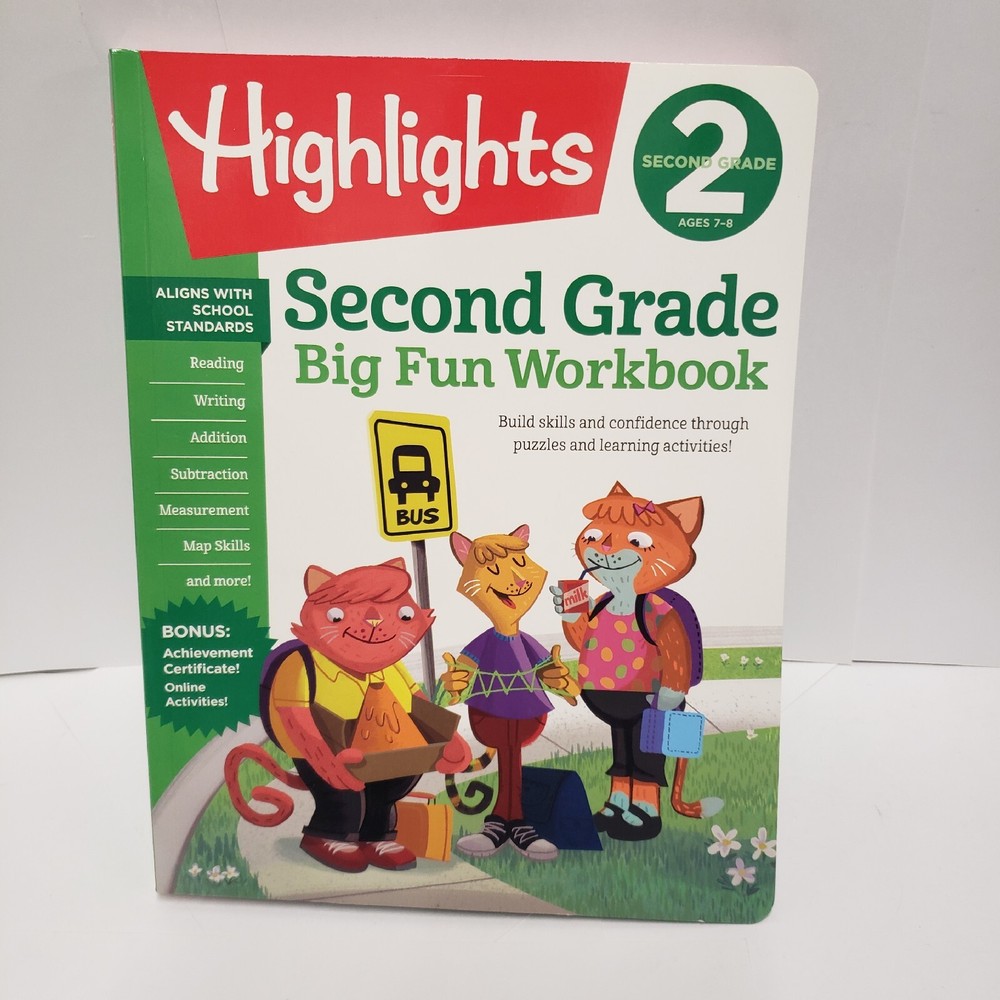 Highlights Big Fun Activity Workbooks Ser.: Second Grade Big Fun Workbook by…