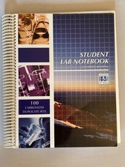 Student Lab Notebook : 70 PAGES LEFT Spiral Bound Duplicate Pages