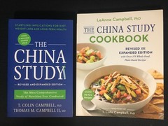 Lot THE CHINA STUDY Revised & Expanded Edition Nutrition + COOKBOOK Vegetarian
