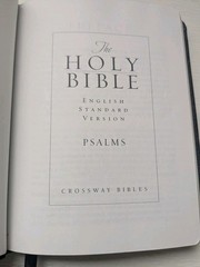 The Psalms, ESV Thin Pocket Size Leather 2001