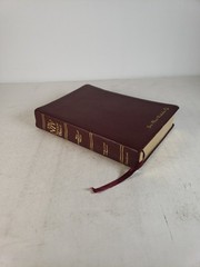 NIV Study Bible by Donald Burdick (1995, Leather, Burgundy) Red Letter, Indexed