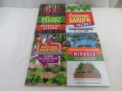 Susan Patterson Gardening 4 Book Lot, Hydroponic, Container, Miracle,
