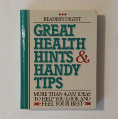 Reader’s Digest Great Health Hints & Handy Tips Hardcover Health Reference Book