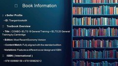 COMBO–IELTS 19 General Training + IELTS 20 General Training by Cambridge