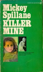 KILLER MINE, Mickey Spillane, two stories: Killer Mine, & Man Alone, 158 pages