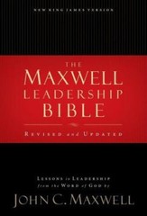 Maxwell Leadership Bible, Revised and Updated John C. Maxwell hardcover Used –