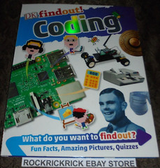 DK FINDOUT! CODING BOOK BY JAMES FLOYD KELLY 18CM X 24CM (2017)
