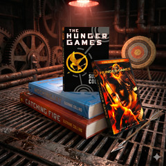 Hunger Games Book DVD Lot Bundle Mockingjay 1st Printing Catching Fire Collins