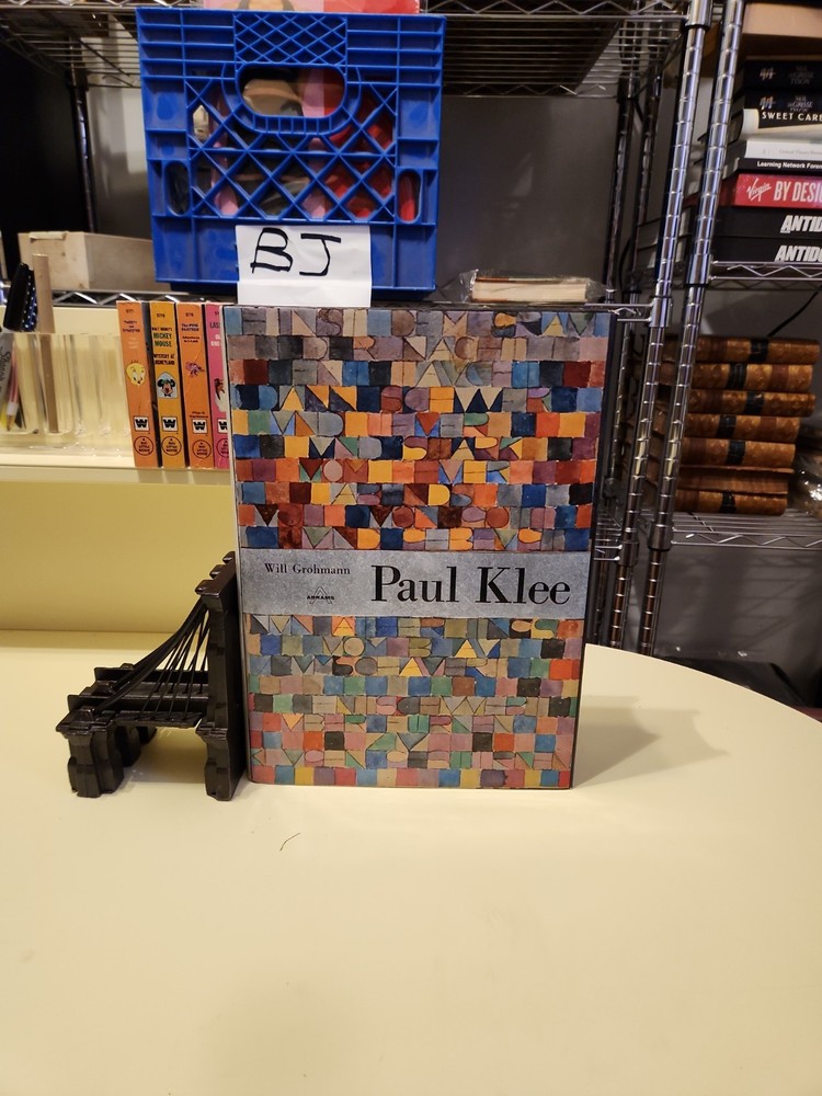 PAUL KLEE WILL GROHMANN ABRAMS HC COLLECTIBLE TABLETOP COLLECTIBLE ART BOOK CB
