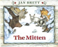 The Mitten, 20th Anniversary Edition – Hardcover By Brett, Jan – VERY GOOD