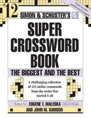 John M. Samson Simon & Schuster Super Crossword Puzzle B (Paperback) (UK IMPORT)