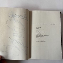 SIGNED Burro Genius a Memoir by Victor Villasenor HC/DJ Author 