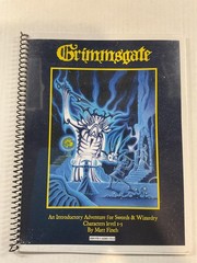 Swords & Wizardry Grimmsgate An Introductory Adventure Matt Finch Ring Wire Blue