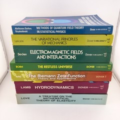 Vintage Dover Quantum Physics Mathematics Math Paperback Books (Lot of 7)