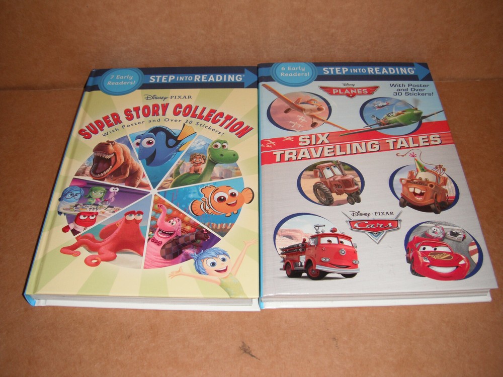 Disney Step Into Reading – 13 Stories in 2 Hardcover Books