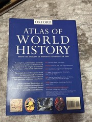 Oxford Atlas of World History 1999 Paperback Illustrated Maps History Book