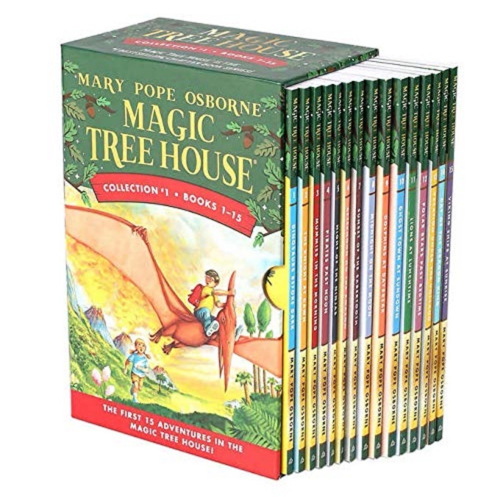 Magic Tree House Collection 1: 1-15 Book Box Set by Mary Pope Osborne PBs VG+