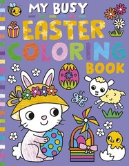My Busy Easter Coloring Book Paperback by Tiger Tales