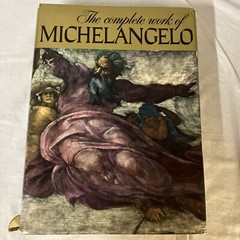 The Complete Work of Michelangelo By Reynal & Companya Atrabas w/ Slip Cover FS!
