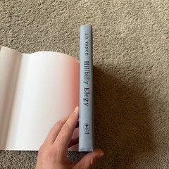 JD Vance Hillbilly Elegy Signed Edition Vice President Book No COA Read Descr.